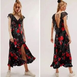 Free People Warm Hearts Midi Dress